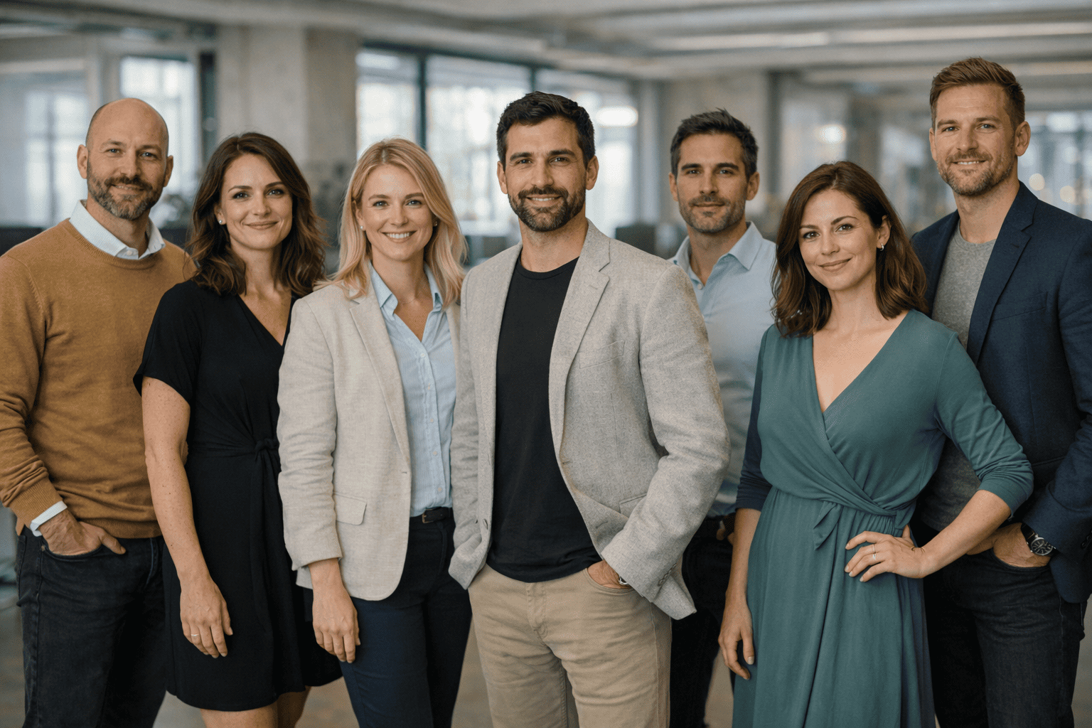 Team working on AI trading platform — Leste Investenza